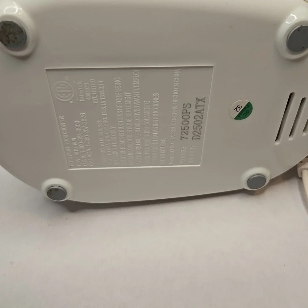 Proctor‎ Silex Mini Chop 1.5 cps Model 72500ps